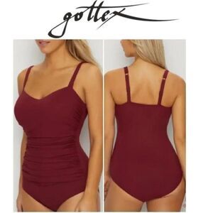 Gottex Tutti Frutti F-Cup Scoop Neck Swimsuit